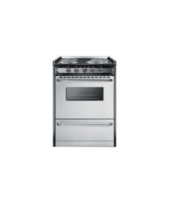 24" Electric Pro Style Range, Stainless Steel TEM610BRWY