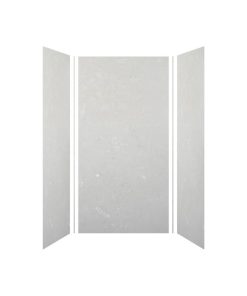 Transolid SaraMar 36"x36"x72" 3-Piece Shower Wall Kit, Lunar Velvet