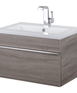 Trough Collection 24" Wall Mount Modern Bathroom Vanity