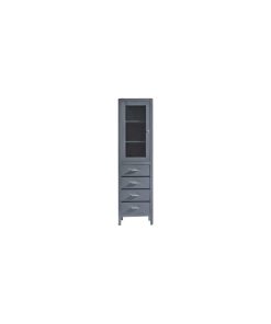 Wellmont 20" Linen Cabinet, Gray