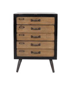 Wooden File Cabinet M | Dutchbone Sol