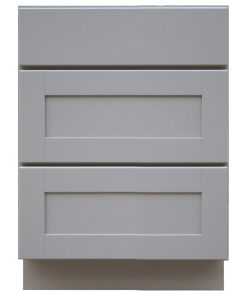 Sunny Wood GSB24D-A Grayson 24"W Drawer Base Cabinet - Dove Gray