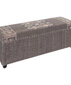 Surya Djenne DJN-002 Bench, Charcoal