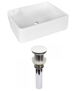 17.25-in. W Bathroom Vessel Sink Set RPBK-31381