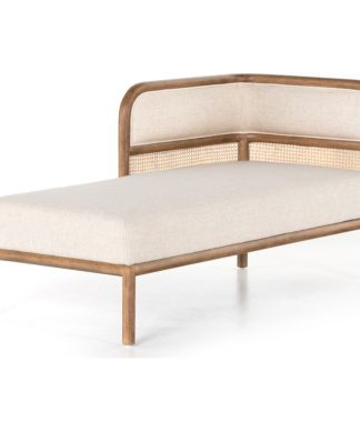 Tremaine Right Arm Cane Chaise Daybed 60"