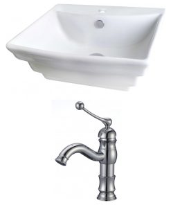 19.75-in. W Bathroom Vessel Sink Set RPBK-14915