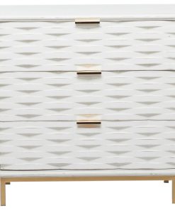 White Wood Contemporary Cabinet, 32" x 32" x 16" 560730