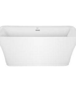 59" Luxury Freestanding Bathtub Acrylic Soaking SPA Tub by Empava