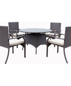 Vista 5-Piece Dining Set Outdoor Patio Furniture