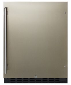 Summit AL55 24"W 4.2 Cu. Ft. Compliant Compact Refrigerator - Stainless Steel