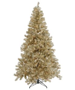 Vickerman Champagne Dura-Lit Tree, 500 Clear, 7'x48"