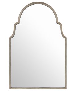 Traditional BHS-0072826 Silver Rectangle Floor Mirror