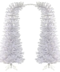 Whimsical Artificial Christmas Tree , Unlit, 7.5'