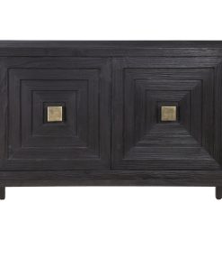 Uttermost Aiken Dark Walnut 2 Door Cabinet