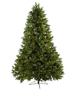 7.5' Royal Grand Christmas Tree With Clear Lights, Green