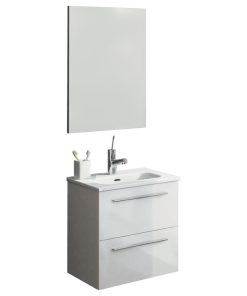 Street Vanity, White, 20"
