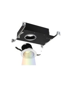 WAC Lighting Aether Color Changing 1-Light LED Square Wall Wash Trim