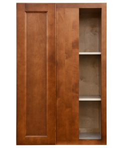Sunny Wood ESW3042BC-A Ellisen 27" x 42" Blind Corner Wall - Amber Spice