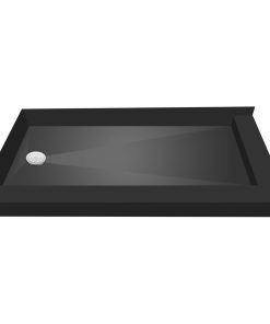 TileRedi 3460LDR-PVC 34x60 Double Curb Pan Left Drain