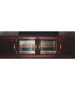 Traditional TV Stand Mahogany Alder
