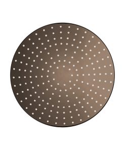20" Oil Rubbed Bronze Round Color Changing LED Rain Shower Head, Solid Brass