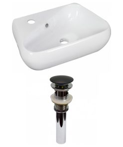 17.5-in. W Bathroom Vessel Sink Set RPBK-31305
