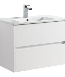 Valencia, Glossy White, 30", No Mirror