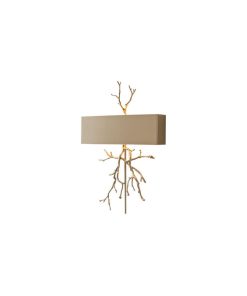 Twig Wall Sconce, Nickel, Hardwired