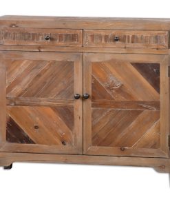 Uttermost Hesperos Reclaimed Wooden Console Cabinet 24415