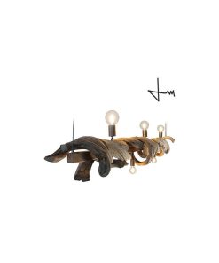 White Water Natural Driftwood Chandelier