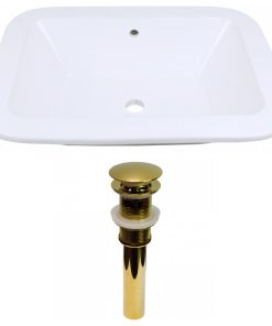 21.75-in. W Bathroom Vessel Sink Set RPBK-31565