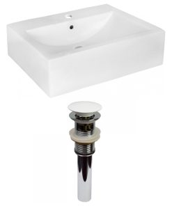 20.25-in. W Bathroom Vessel Sink Set RPBK-31366