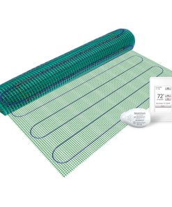 Warmlyyours Floor Heating Kit Tempzone and Wifi Thermostat, 24 Sq. Ft, 120 Volts