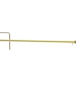 30" Tru-Slim Gallery Light, Antique Brass With Plug-In Installation