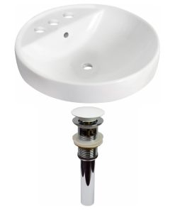 18.25-in. W Bathroom Vessel Sink Set RPBK-31146