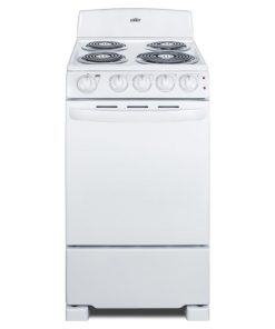 Summit RE203 20 Inch Wide 2.3 Cu. Ft. Free Standing Electric Range with Sensor