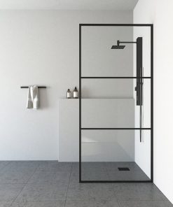 VIGO Divide Fixed Frame Shower Screen