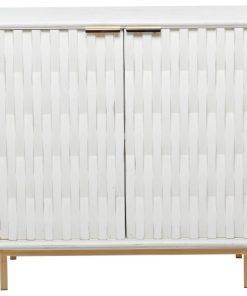 White Wood Contemporary Cabinet, 32" x 47" x 16" 560731, 32"w, 32"h