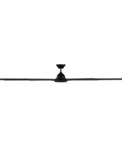 Wynd XL Indoor/Outdoor Smart Ceiling Fan, 72", Matte Black, 3500K Light Kit
