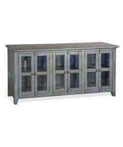 Sunny Designs 70" Wood TV Cabinet for TVs up to 80", Little Boy Blue