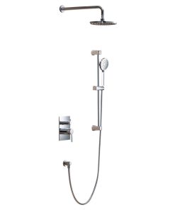 Wyatt Shower Set - Two Functions, Brushed Nickel