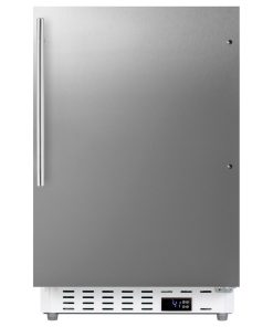 Summit ALR46WHV 20"W 3.53 Cu. Ft. Compact Refrigerator - Stainless Steel