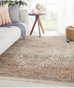 Vibe by Jaipur Living Ginia Medallion Blush/Beige Area Rug, 9'6"x12'7"