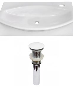 16.5-in. W Bathroom Vessel Sink Set RPBK-31557
