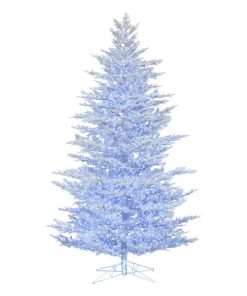 7.5' x 53" Flkd Cedar 3mm Twinkle 2100, Pure White