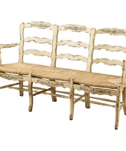 3 Seater Country French Bench