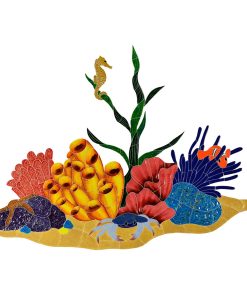 Tropical Reef Ceramic Swimming Pool Mosaic