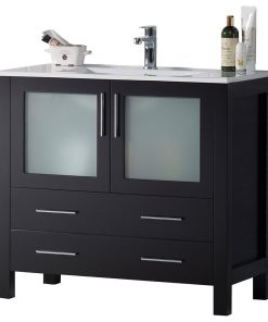 Sydney 36" Vanity Set With Mirror, Espresso No Mirror