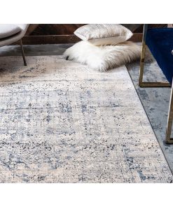 Transitional Cottage 8'x10' Rectangle Smoke Area Rug