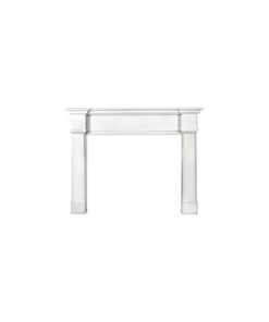 The Richmond Fireplace Mantel MDF White Paint, 56"x8"x42"